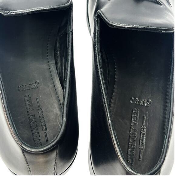 Anthony Veer‎ Men\'s Leather Kennedy Tassel Loafer Goodyear Dress Shoes Size 13 main image 4